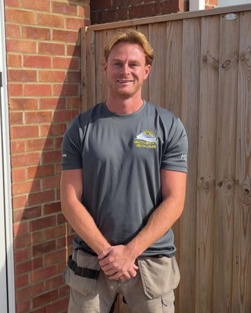 Tom, founder of Solent Solar